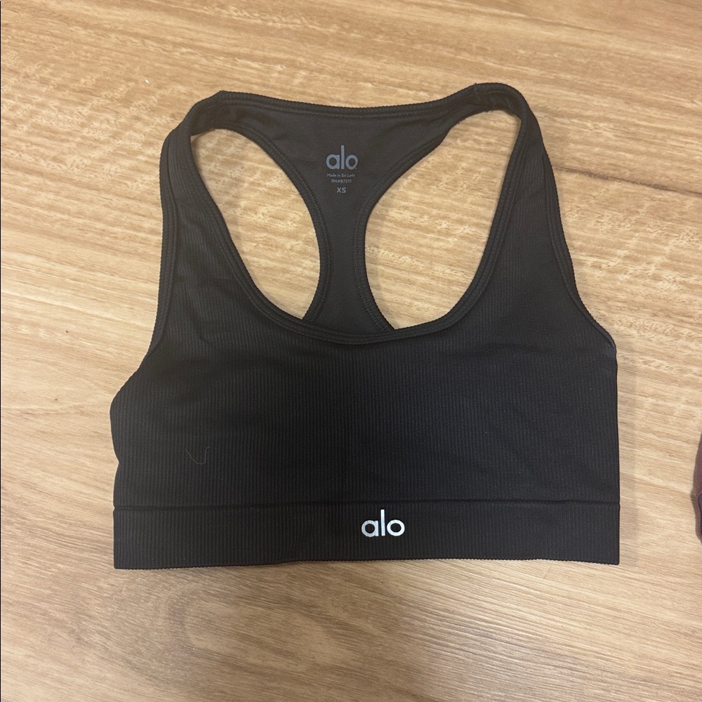 Alo Black Sports Bra